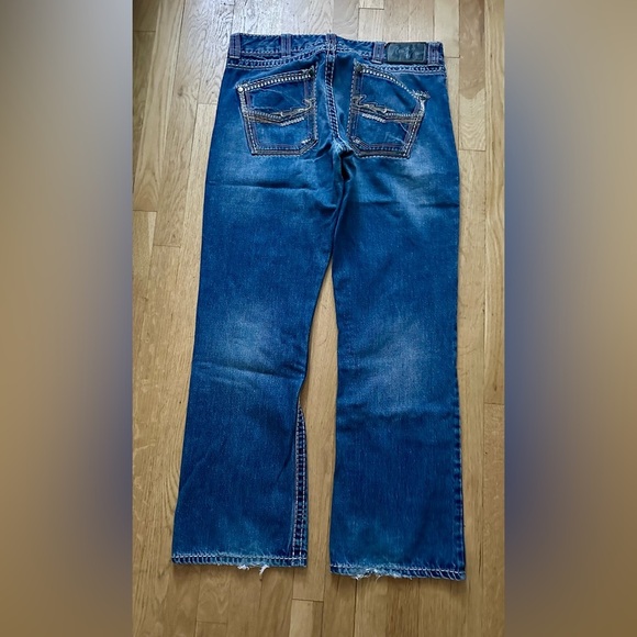 Wrangler Rock 47 Men’s Bootcut Jeans 36x32 – Classic Western Denim Style. - Picture 3 of 10